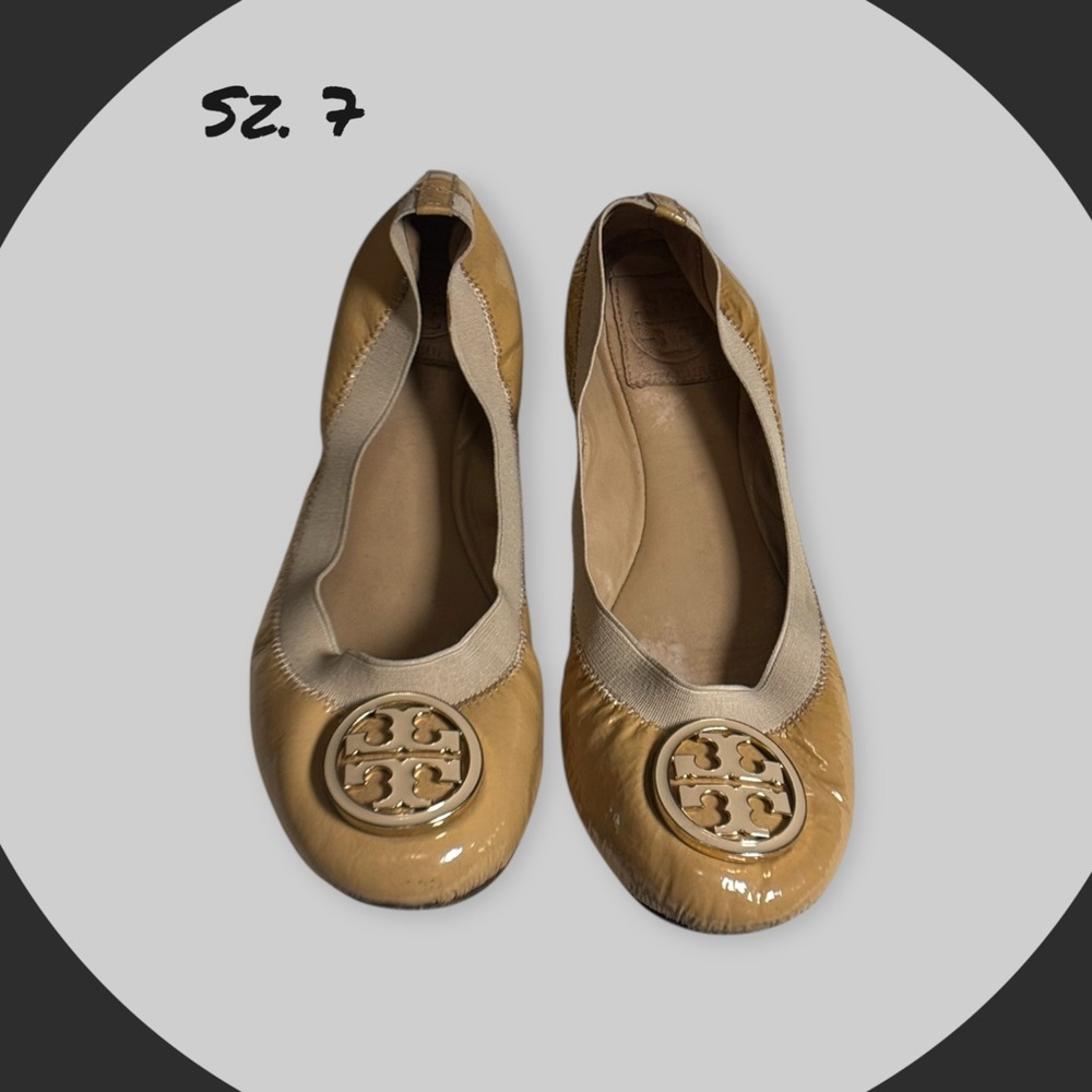 Tory Burch Tan Flats
